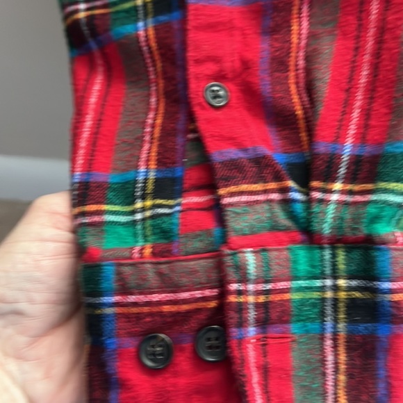 Lands’ End Flannel Shirt - Picture 6 of 11